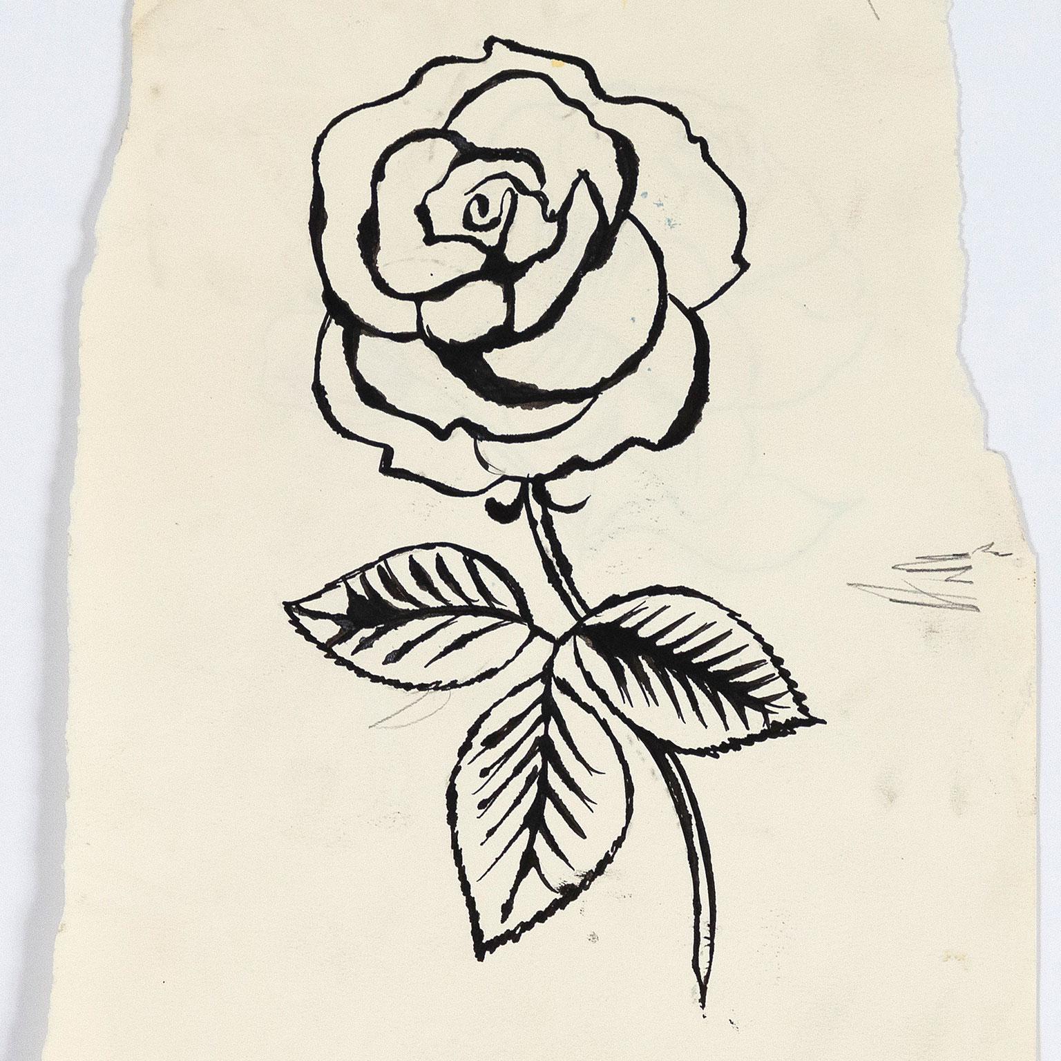 Rose (Amerikanische Moderne), Art, von Andy Warhol