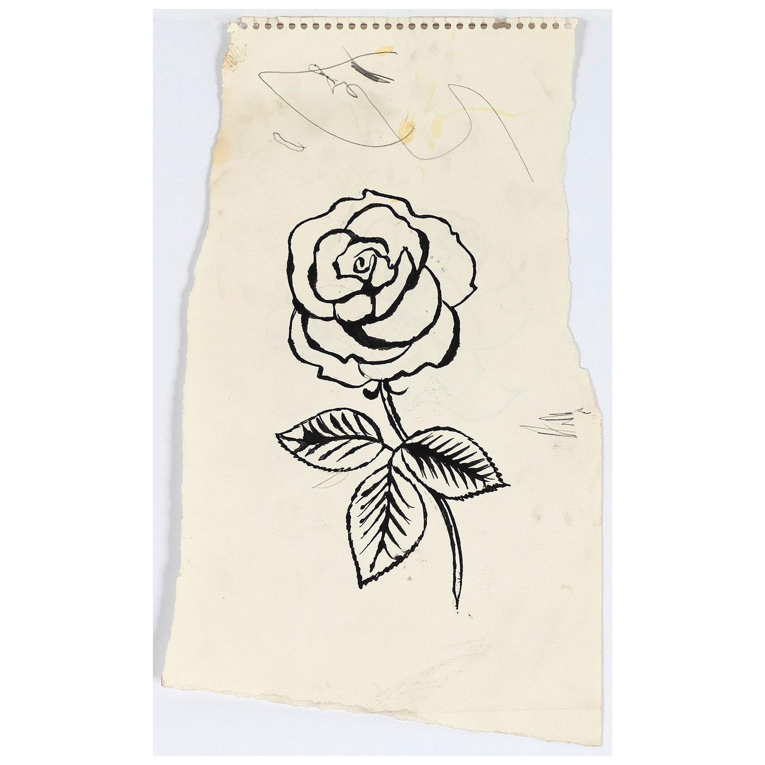 Rose - Art by Andy Warhol