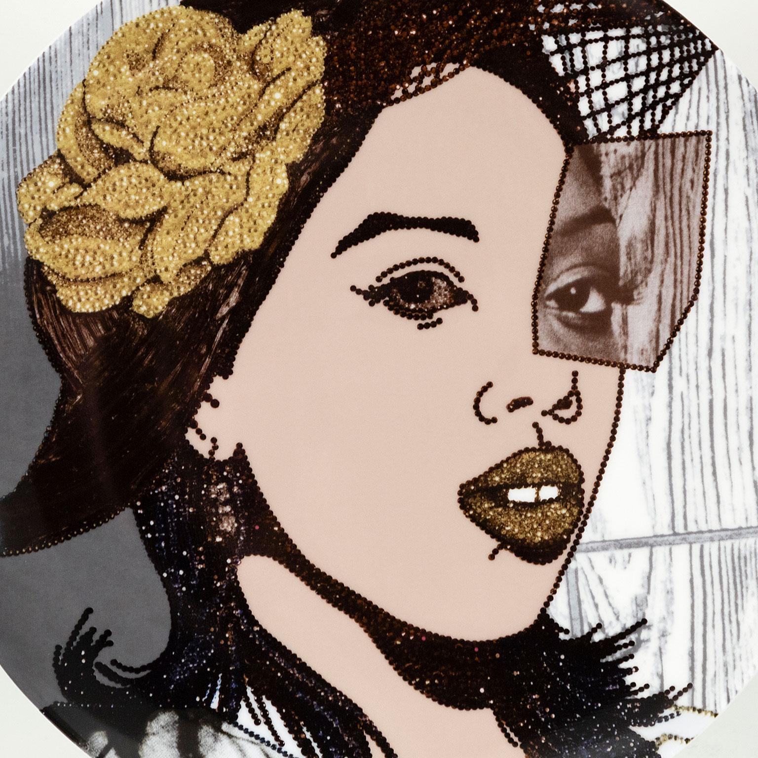 Tiffona Lisa #2 - Contemporary Art by Mickalene Thomas