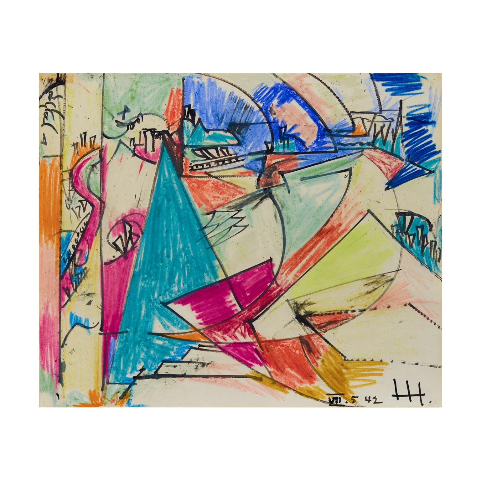 Sans titre - Art de Hans Hofmann