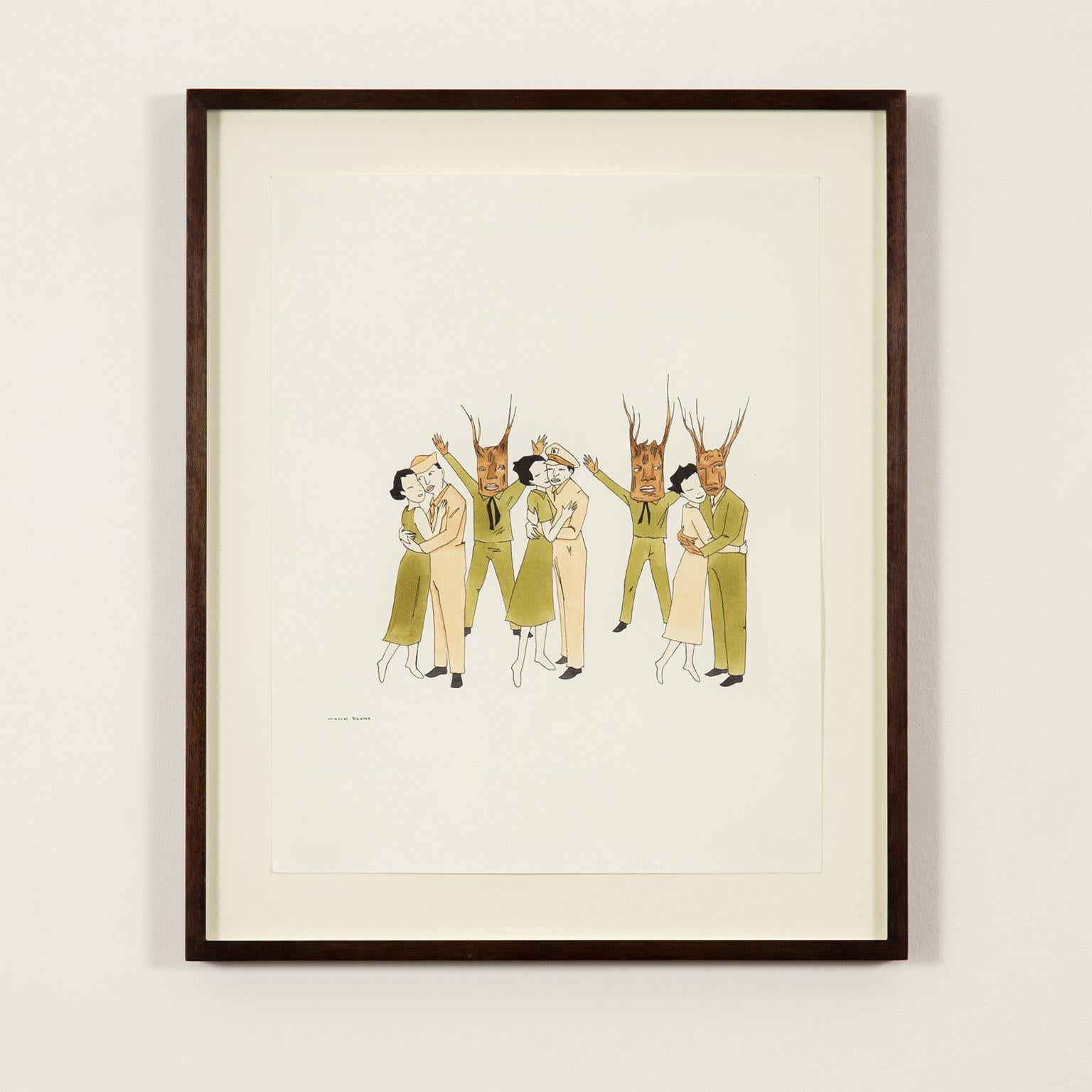 Danse lente - Art de Marcel Dzama