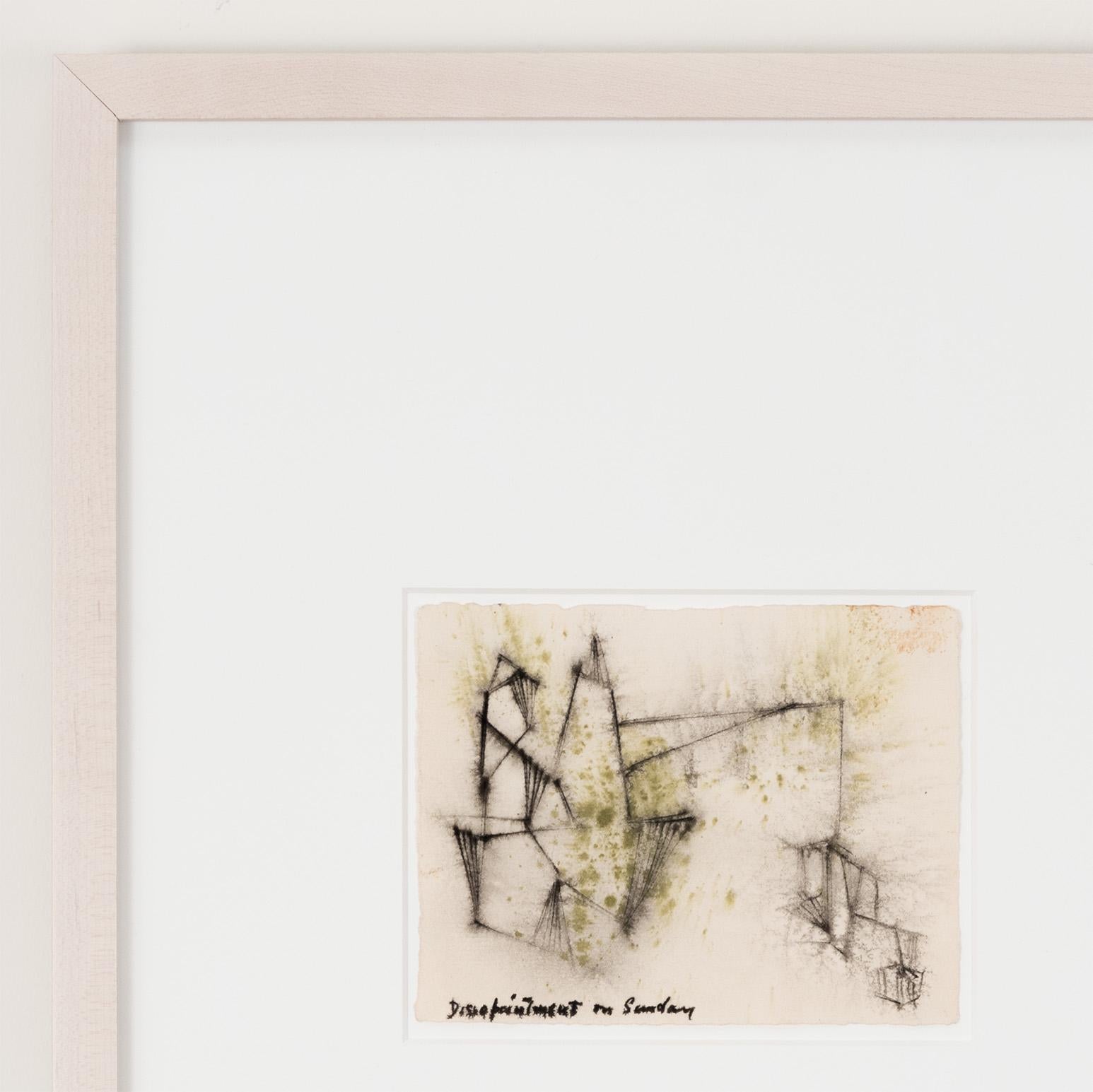 Disappointment on Sunday - Abstract Expressionist Art by Dorothy Dehner