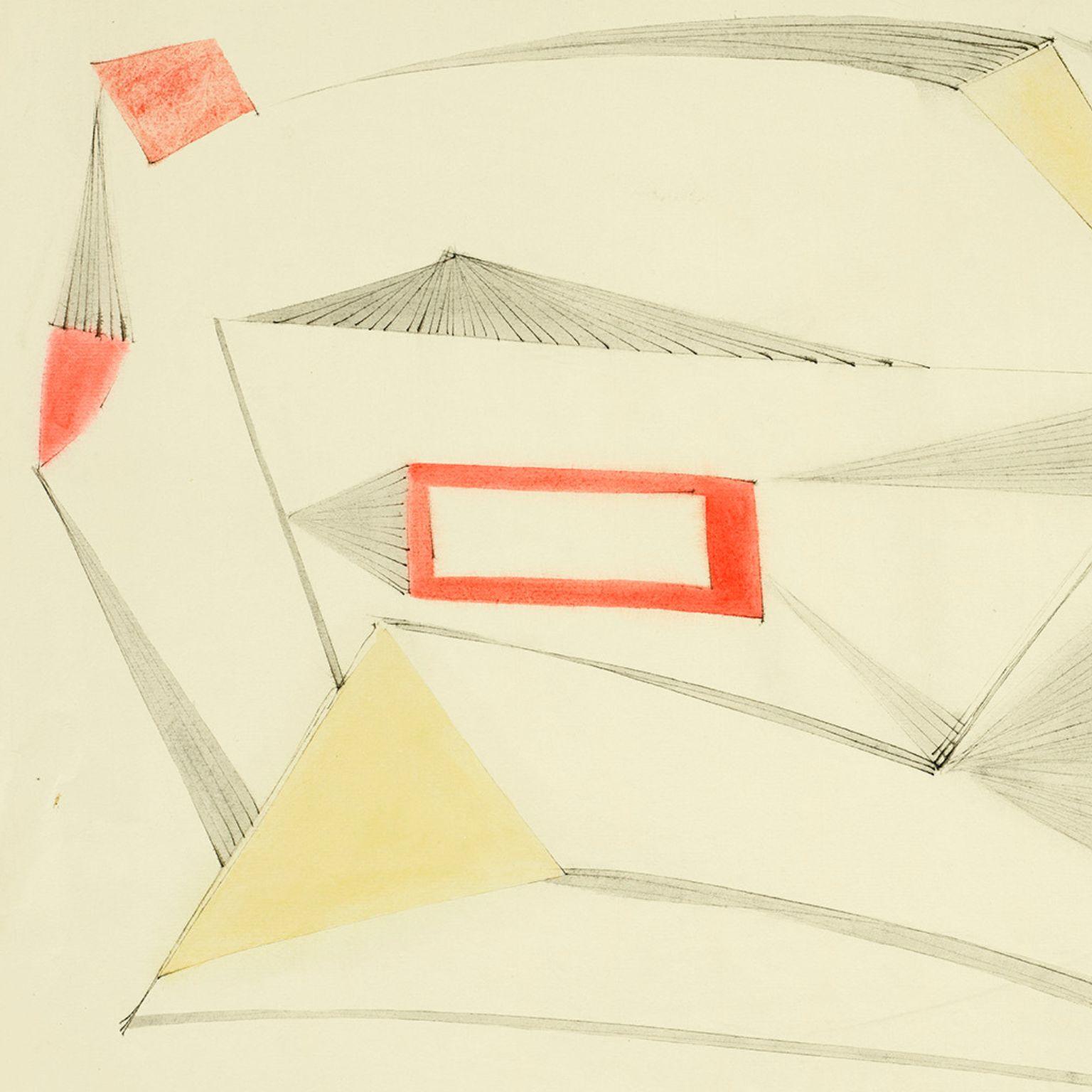 Breeze (Feuerstein) (Abstrakter Expressionismus), Art, von Dorothy Dehner