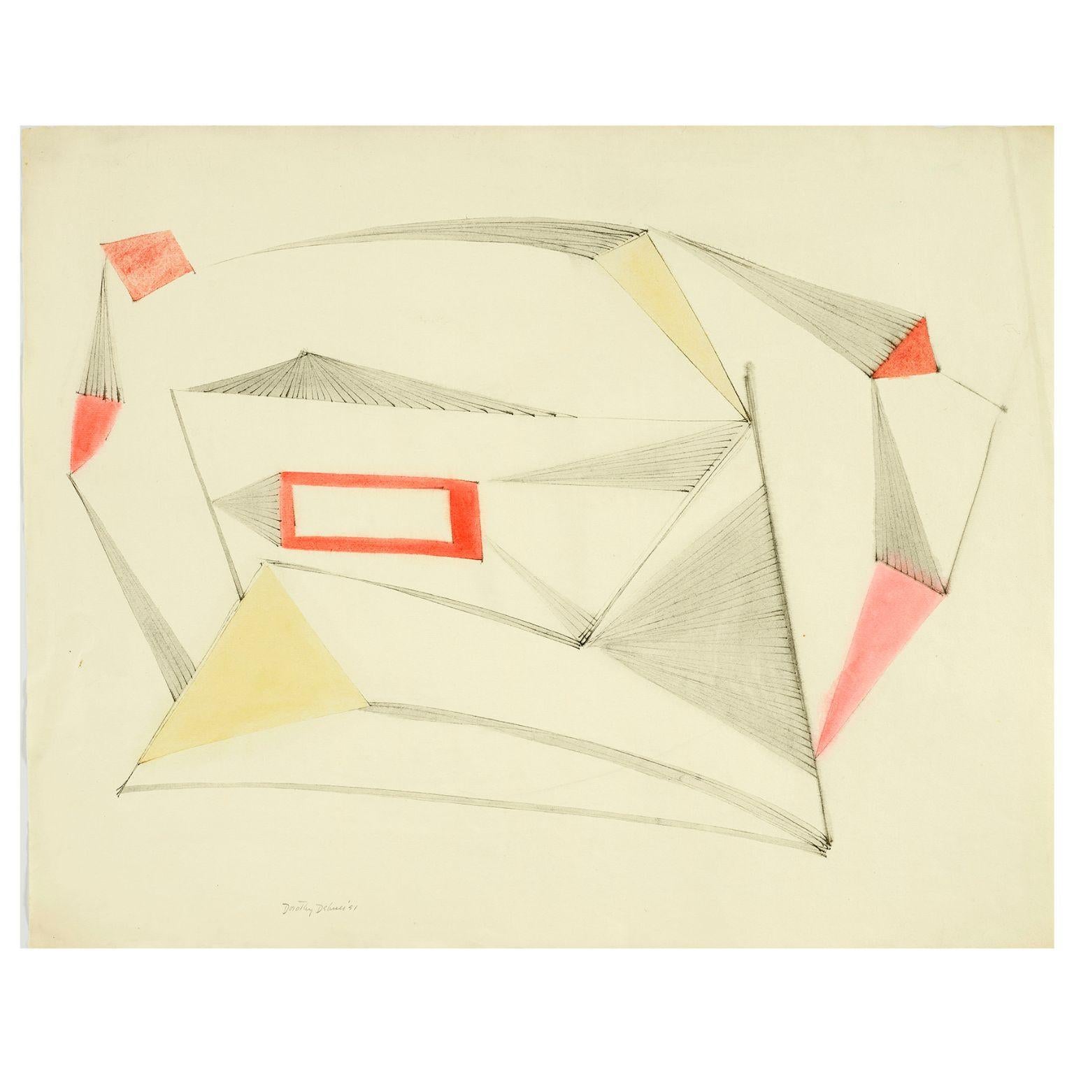 Breeze (Feuerstein) – Art von Dorothy Dehner