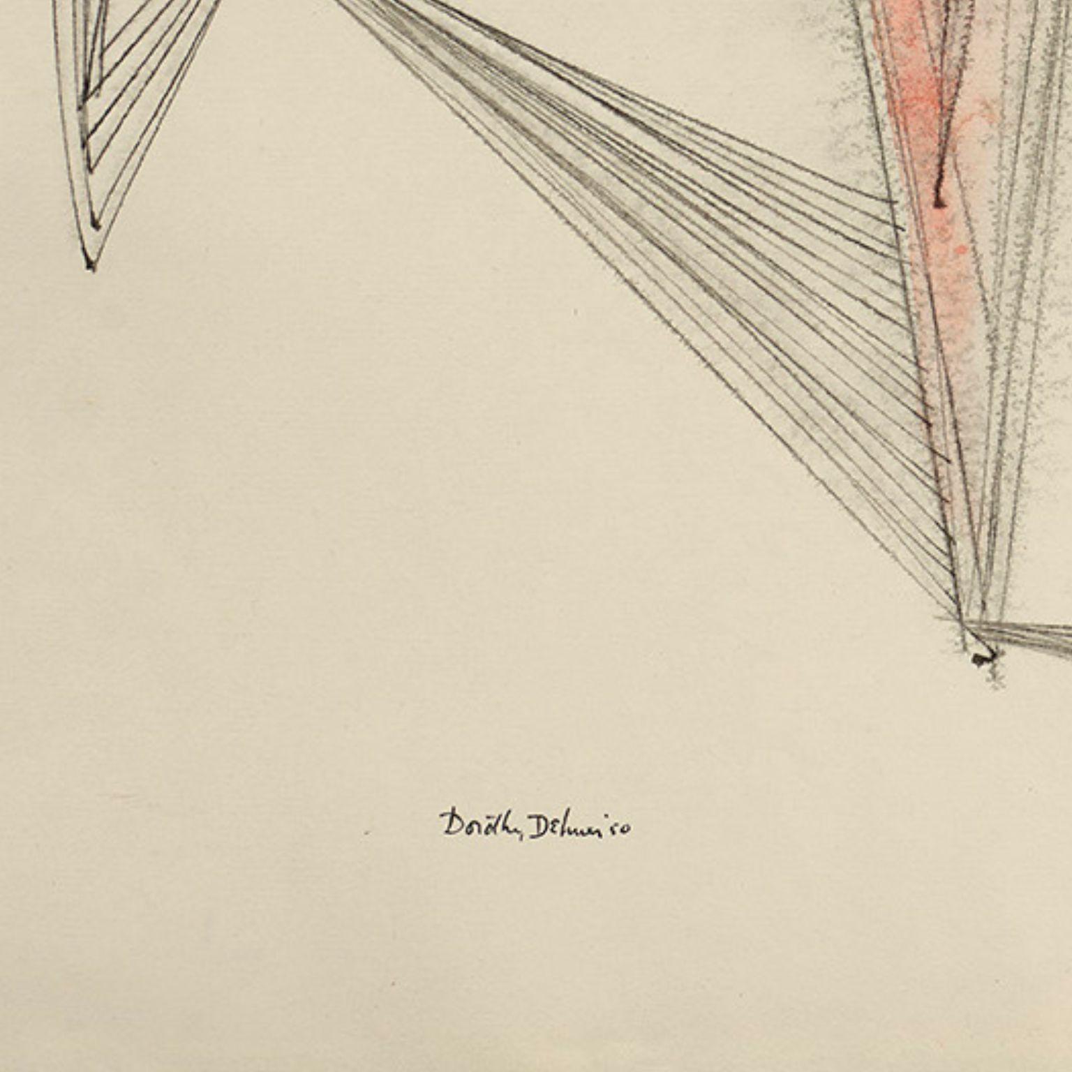 Senza titolo - Marten - Art Espressionismo astratto di Dorothy Dehner