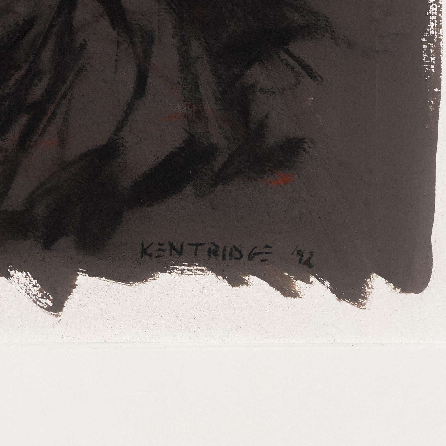 William Kentridge (né en 1955) est un artiste sud-africain de renommée internationale, connu pour ses gravures dynamiques, ses dessins, ses installations à grande échelle et ses films d'animation. Dans sa pratique, il concilie des expériences