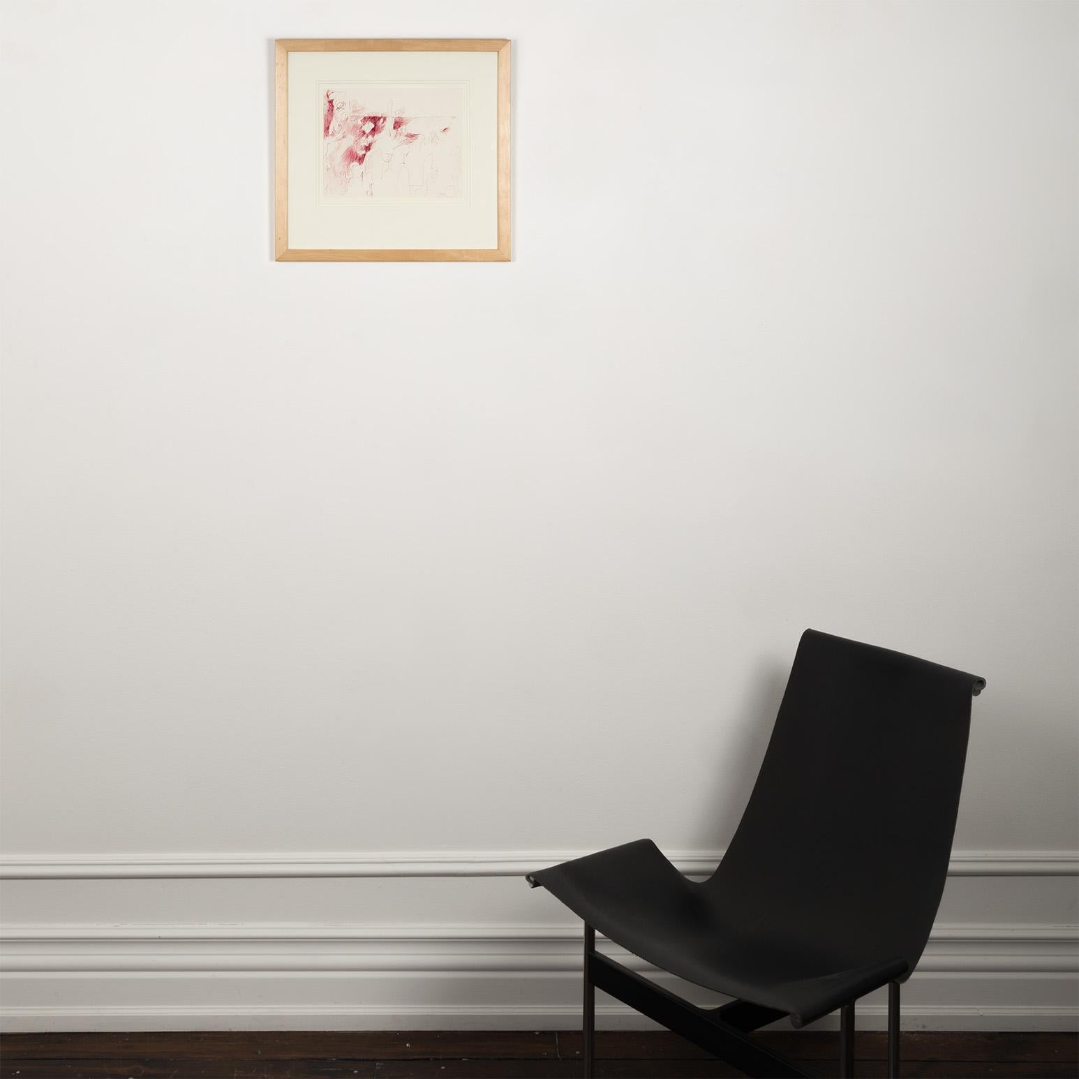 Sin título (Dibujo de la protuberancia roja) en venta 6