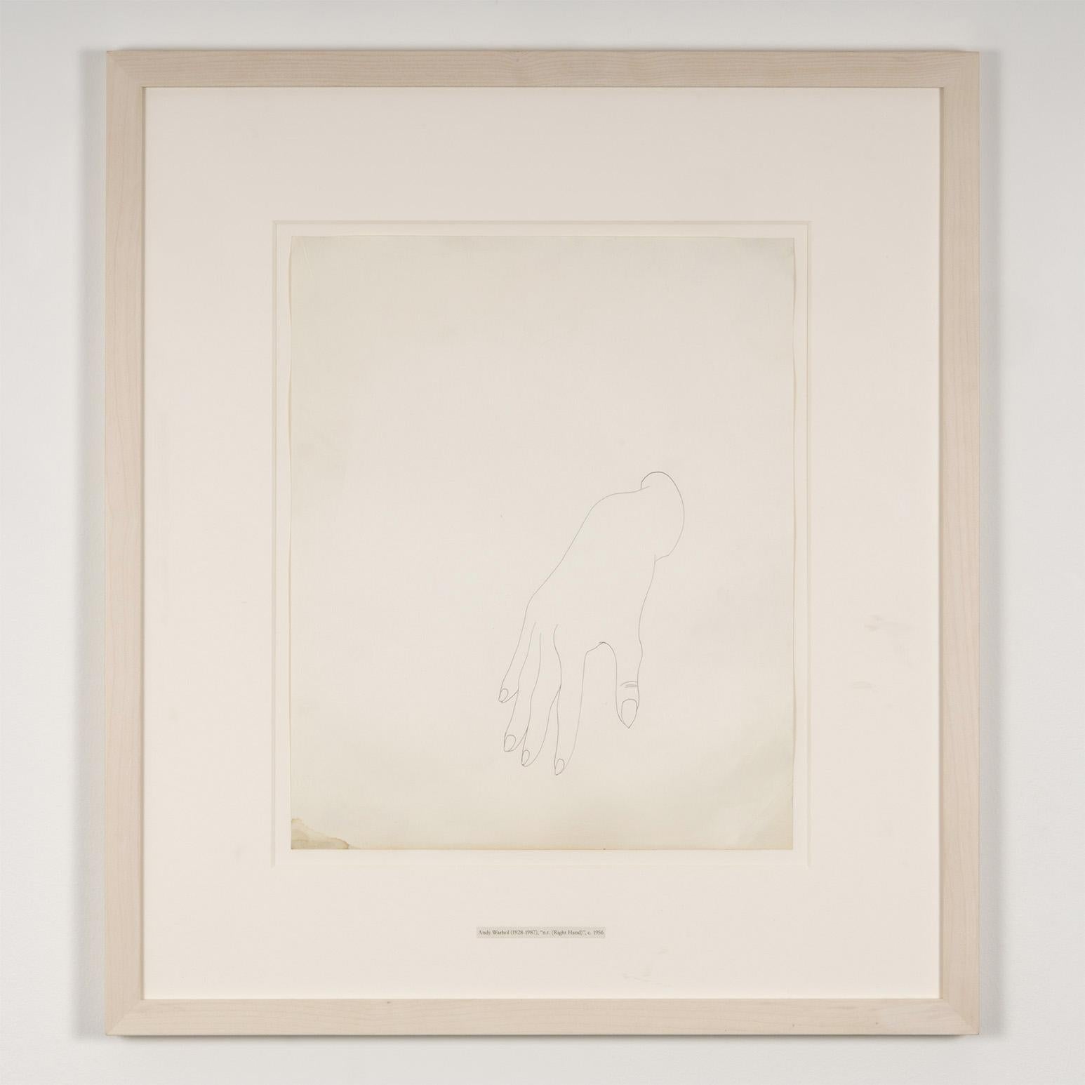 Her Right Hand - Art by Andy Warhol