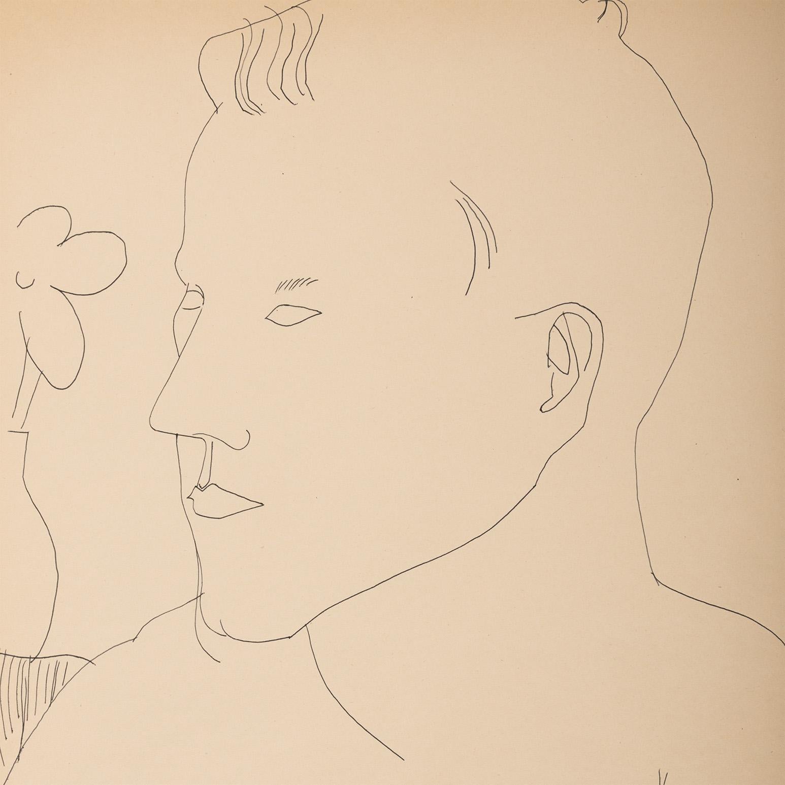 Alexander avec fleur XL - Pop Art Art par Andy Warhol