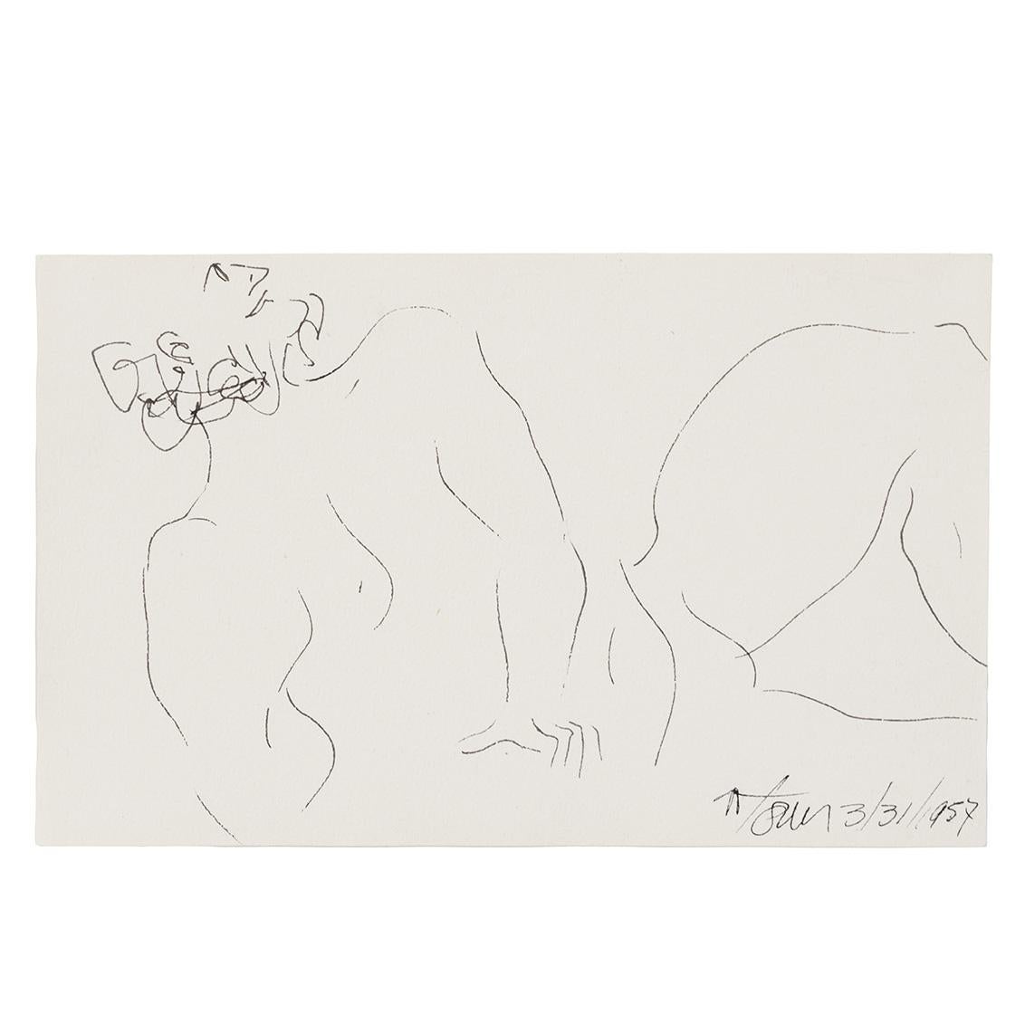 Majordome surpris - Art de Harold Town