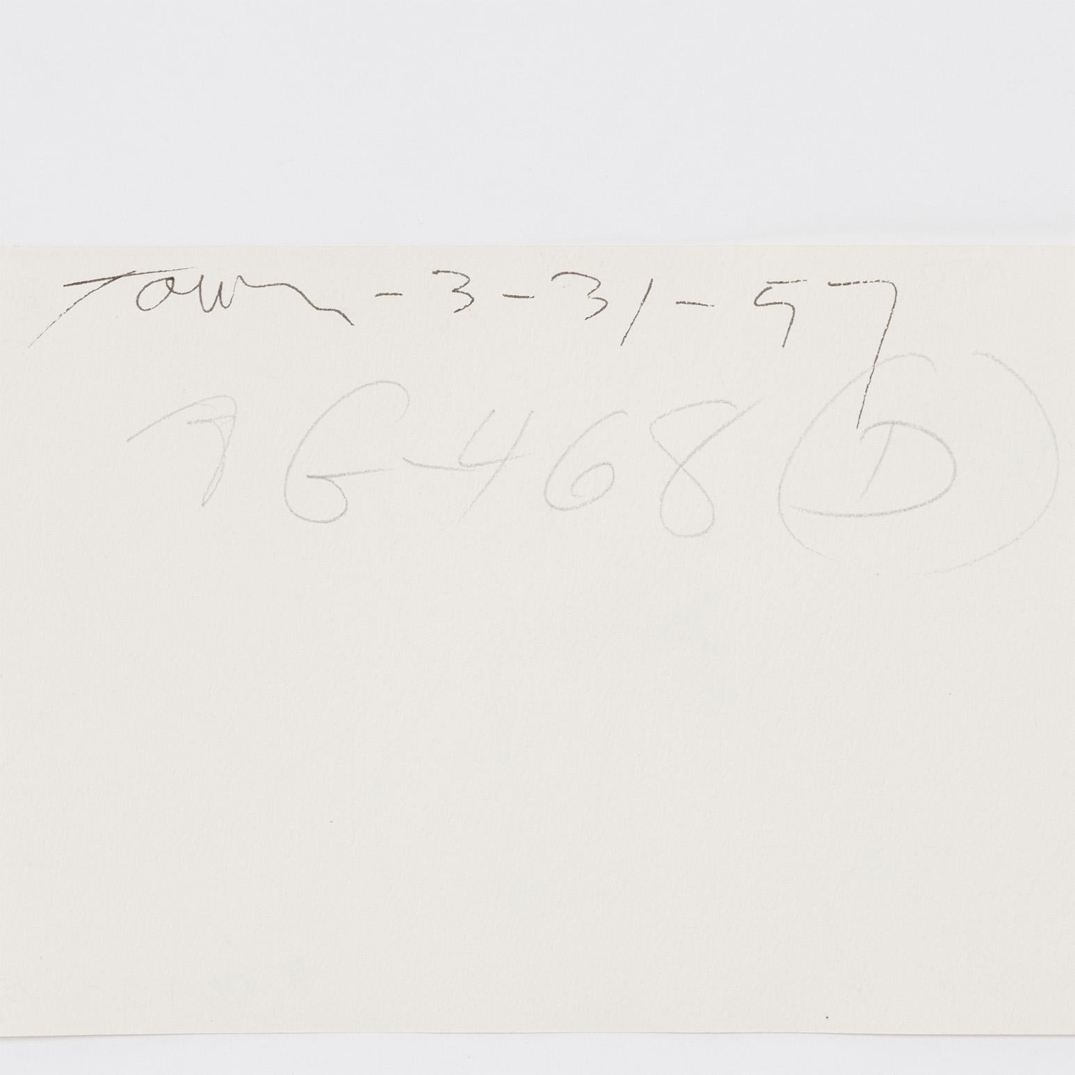 Majordome surpris - Gris Figurative Art par Harold Town