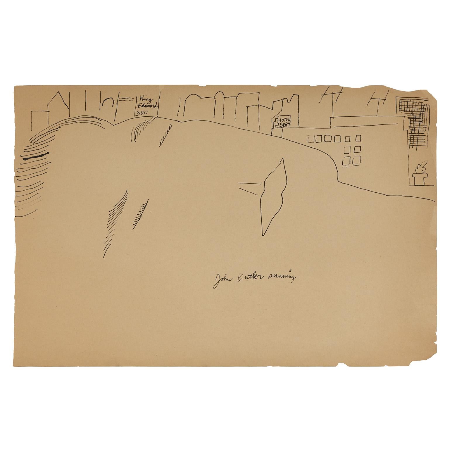 John Butler Sunning - Art by Andy Warhol