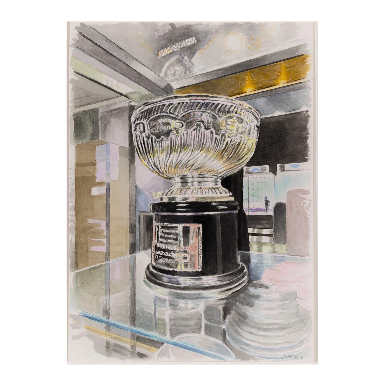La Stanley Cup originale - Art di Joanne Tod