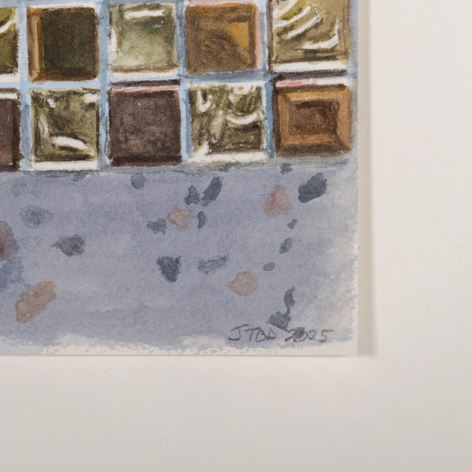 Piastrelle di terrazzo - Art Realismo di Joanne Tod