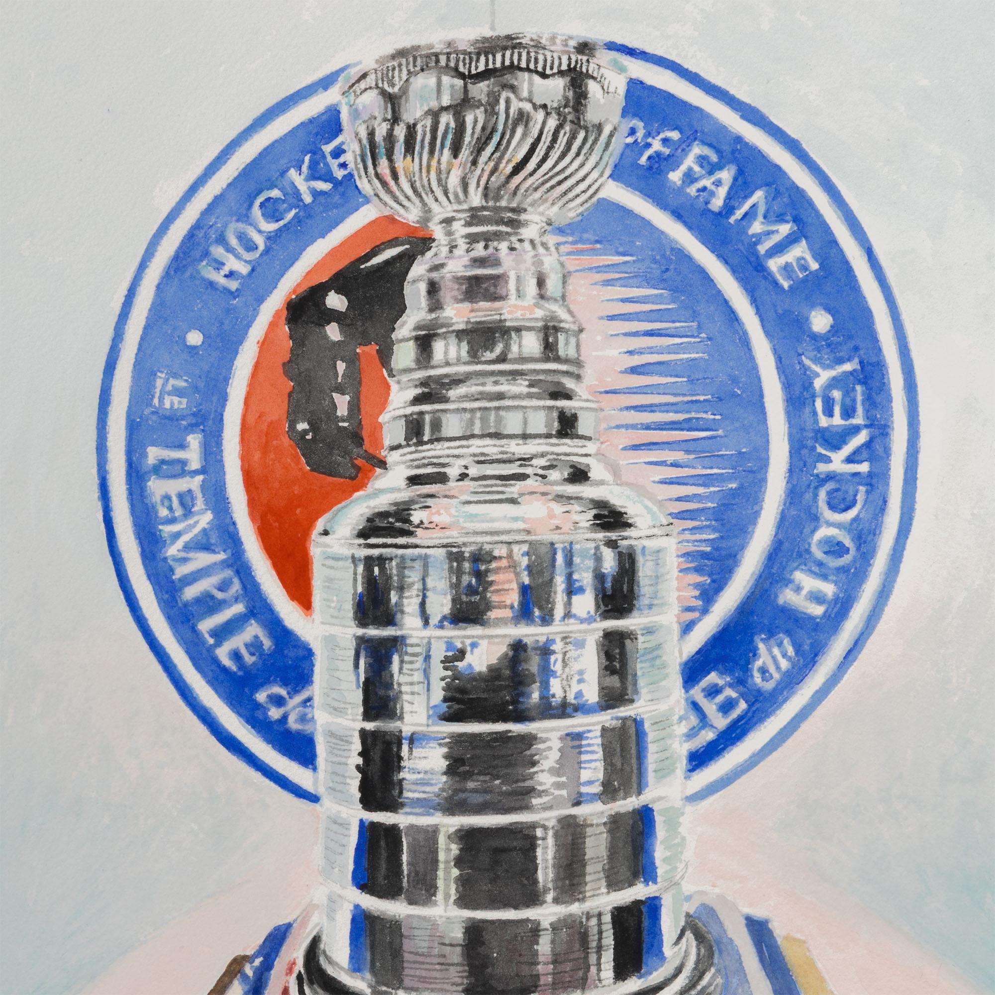 Stanley Cup - Interior Art Grigio di Joanne Tod