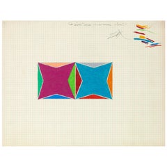 Larry Zox "Minus" Drawing