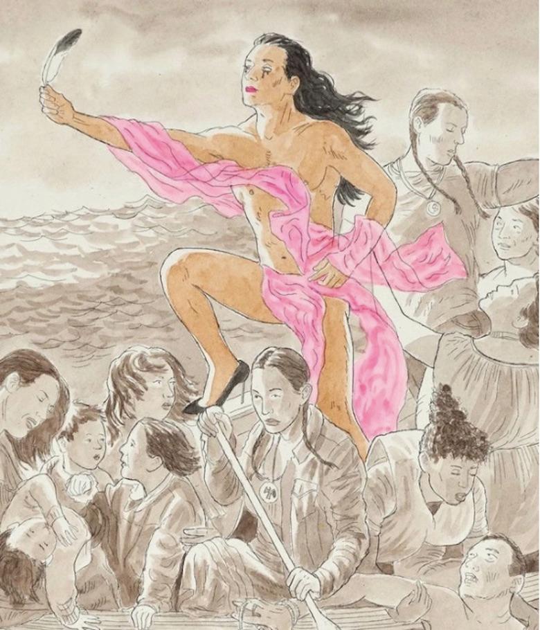 Revision and Resistance - Print by Kent Monkman