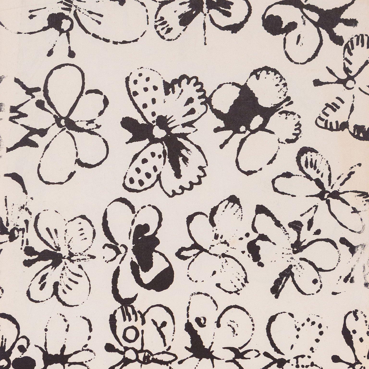 Zeichnung eines Jungen / Schmetterlinge im Angebot 8
