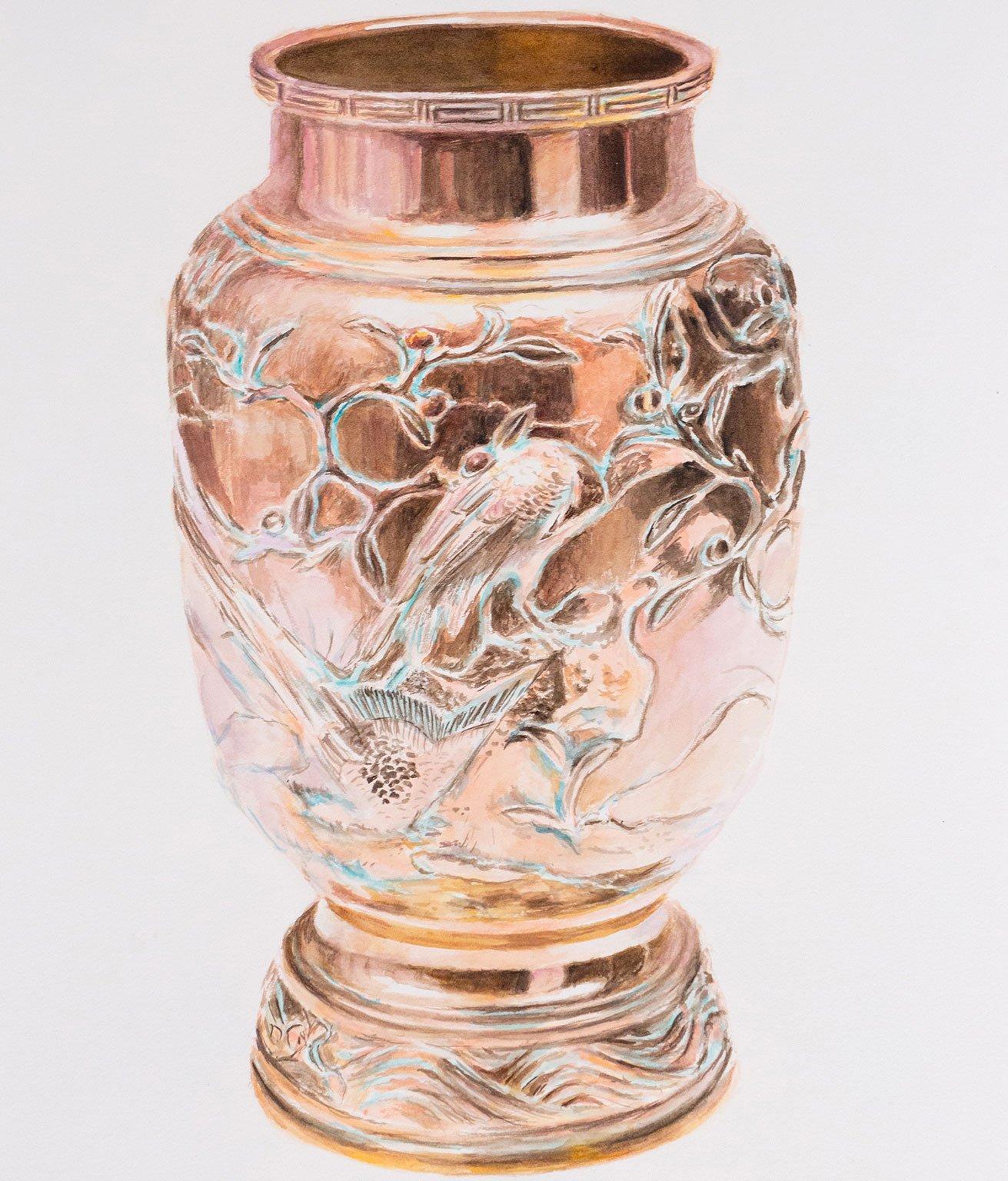 Uccelli di rame - Art Contemporaneo di Joanne Tod