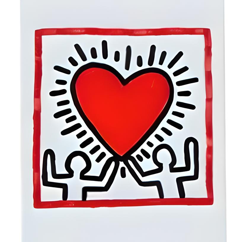 Cuore - Arte astratta, Street art, Pop art in vendita 2