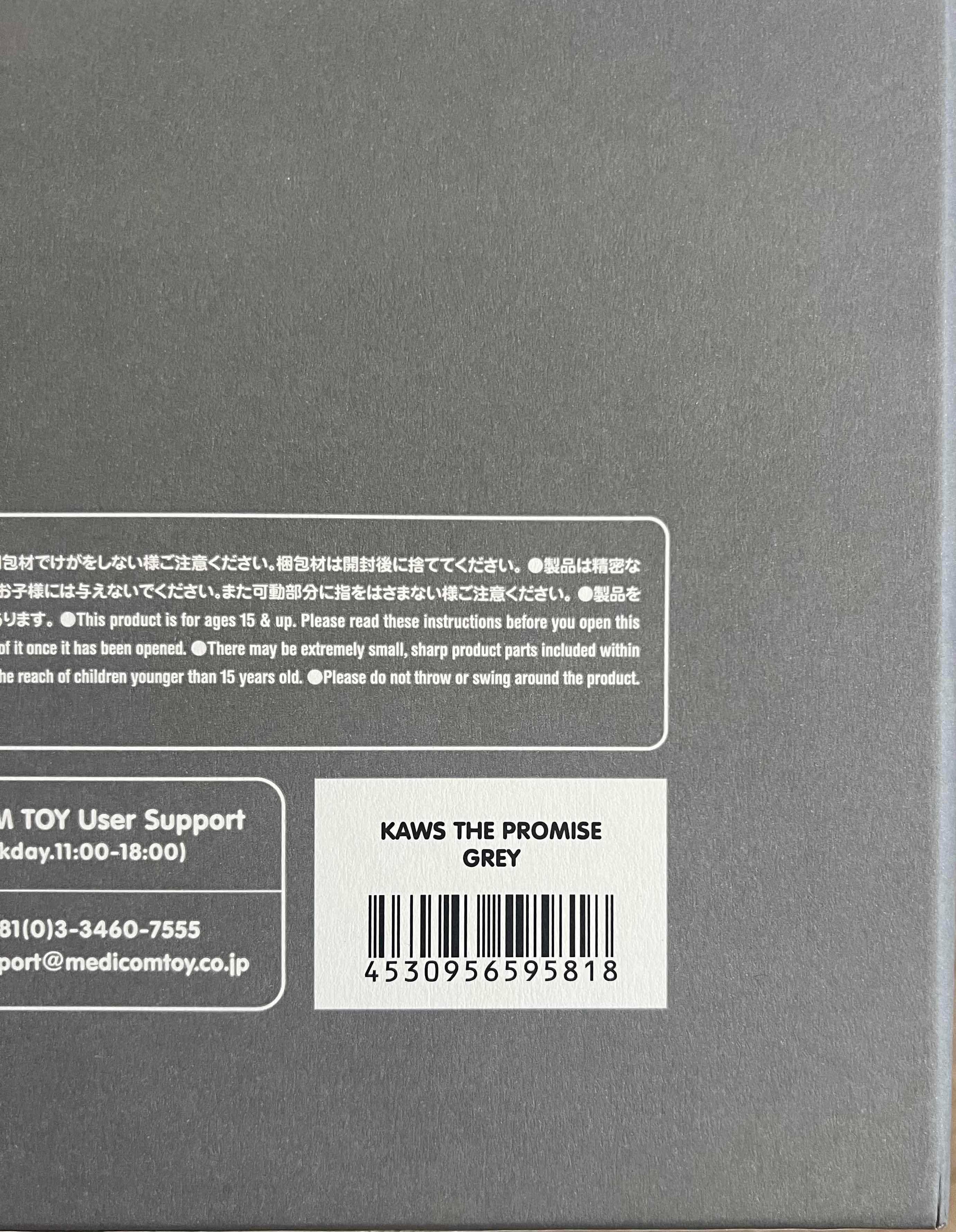 Kaws - The Promise (Grey) For Sale 5