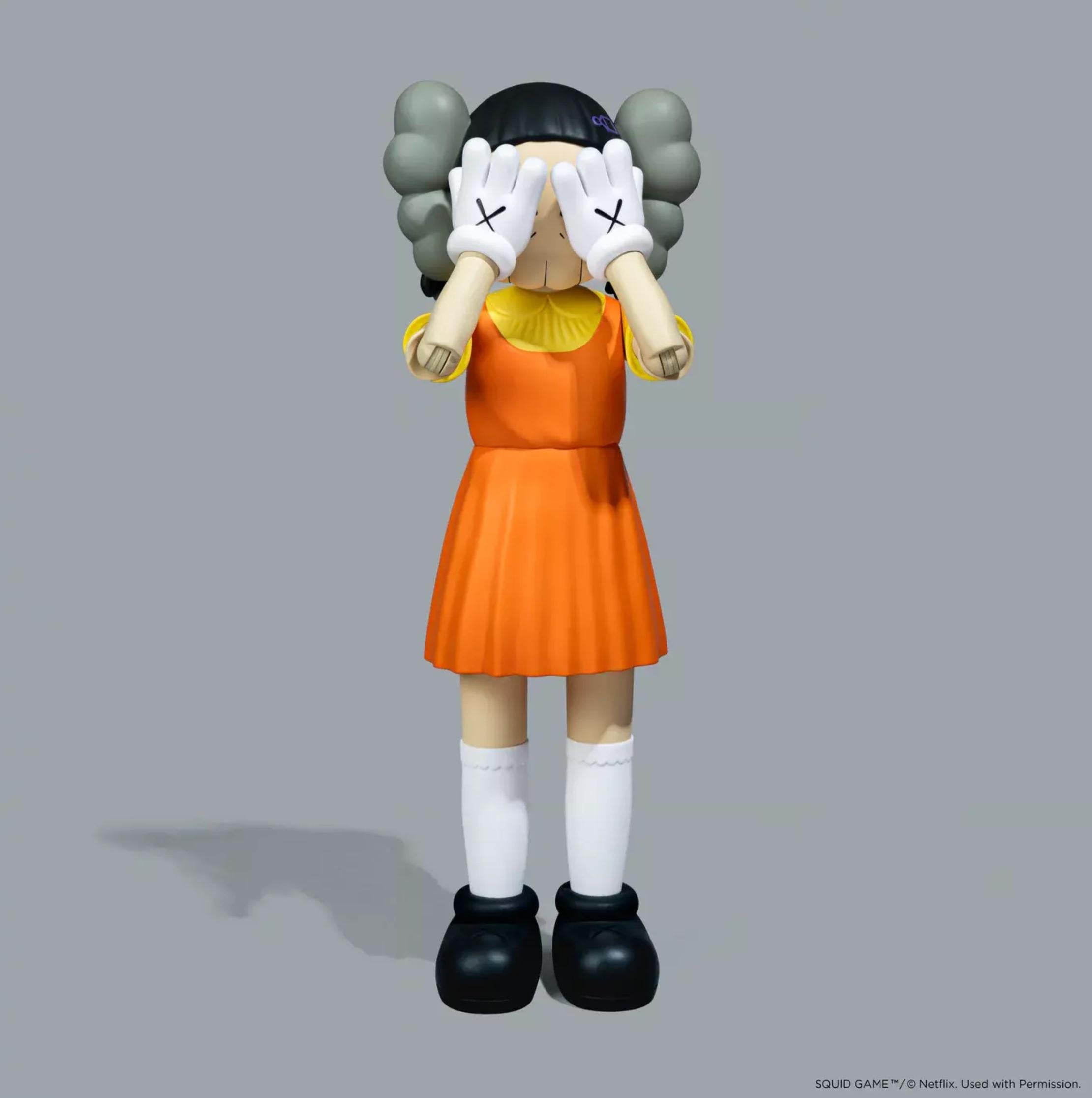 Young-Hee - Squid Game - Art urbain Art par KAWS