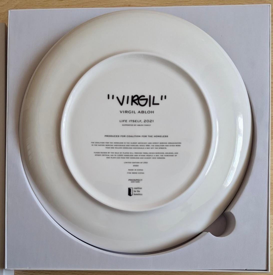 Virgil Abloh, Life Itself - Contemporary Art, Artist Plate For Sale 1