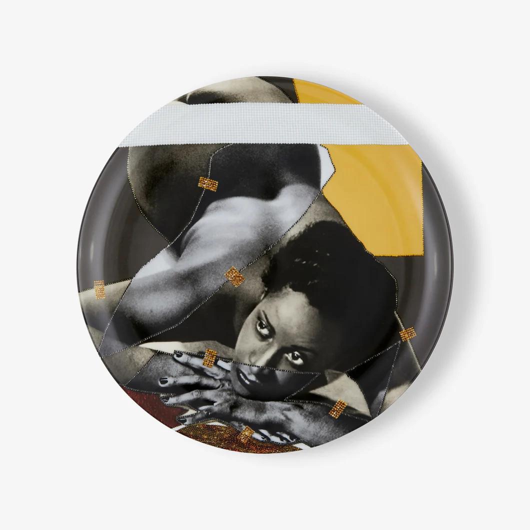 Mickalene Thomas - 2 x Placas de Artista - Arte Contemporáneo, Placa de Artista en venta 1