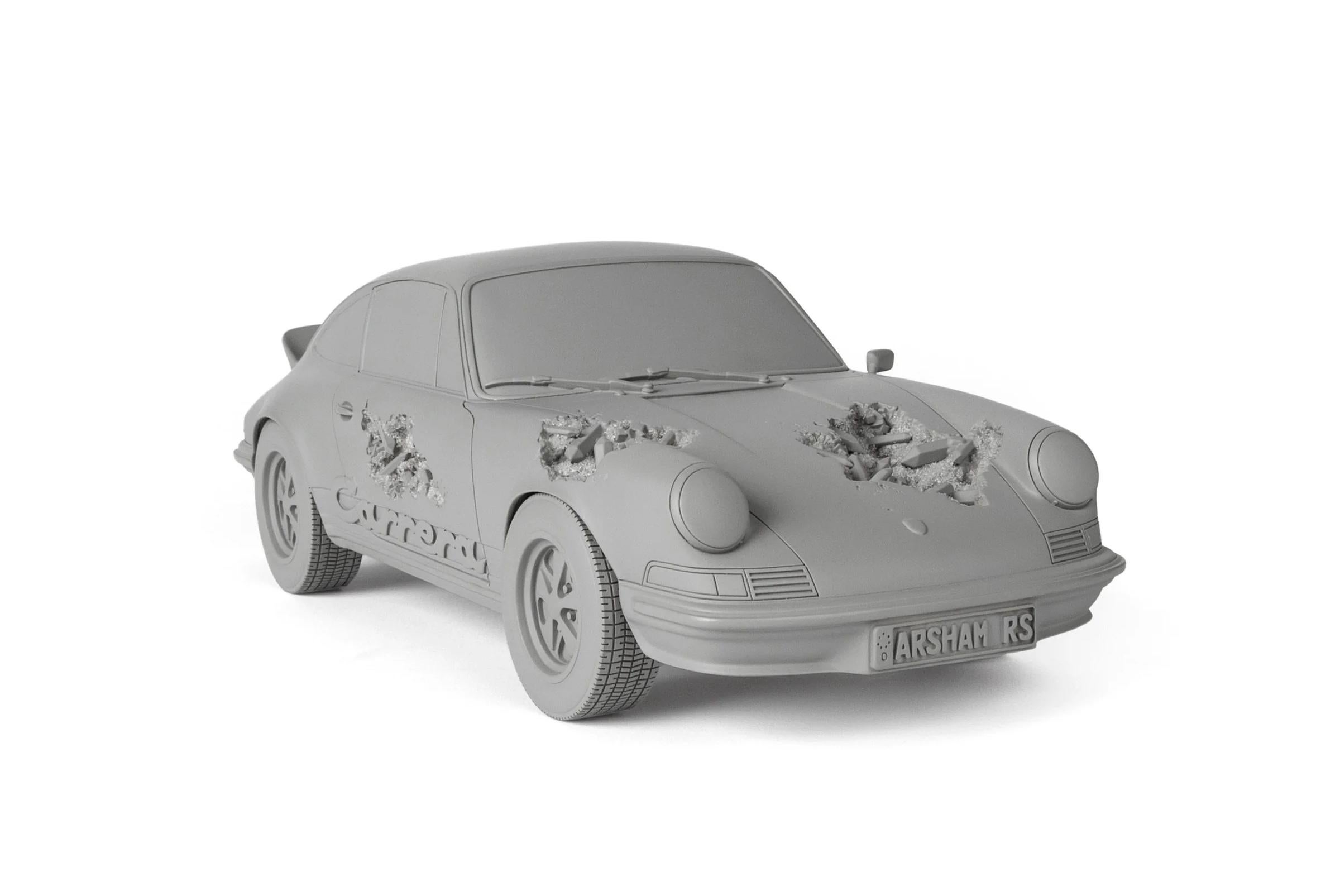 Carrera RS érodée - Art de Daniel Arsham