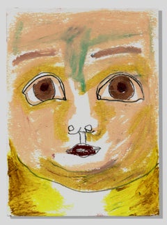 Face in yellow