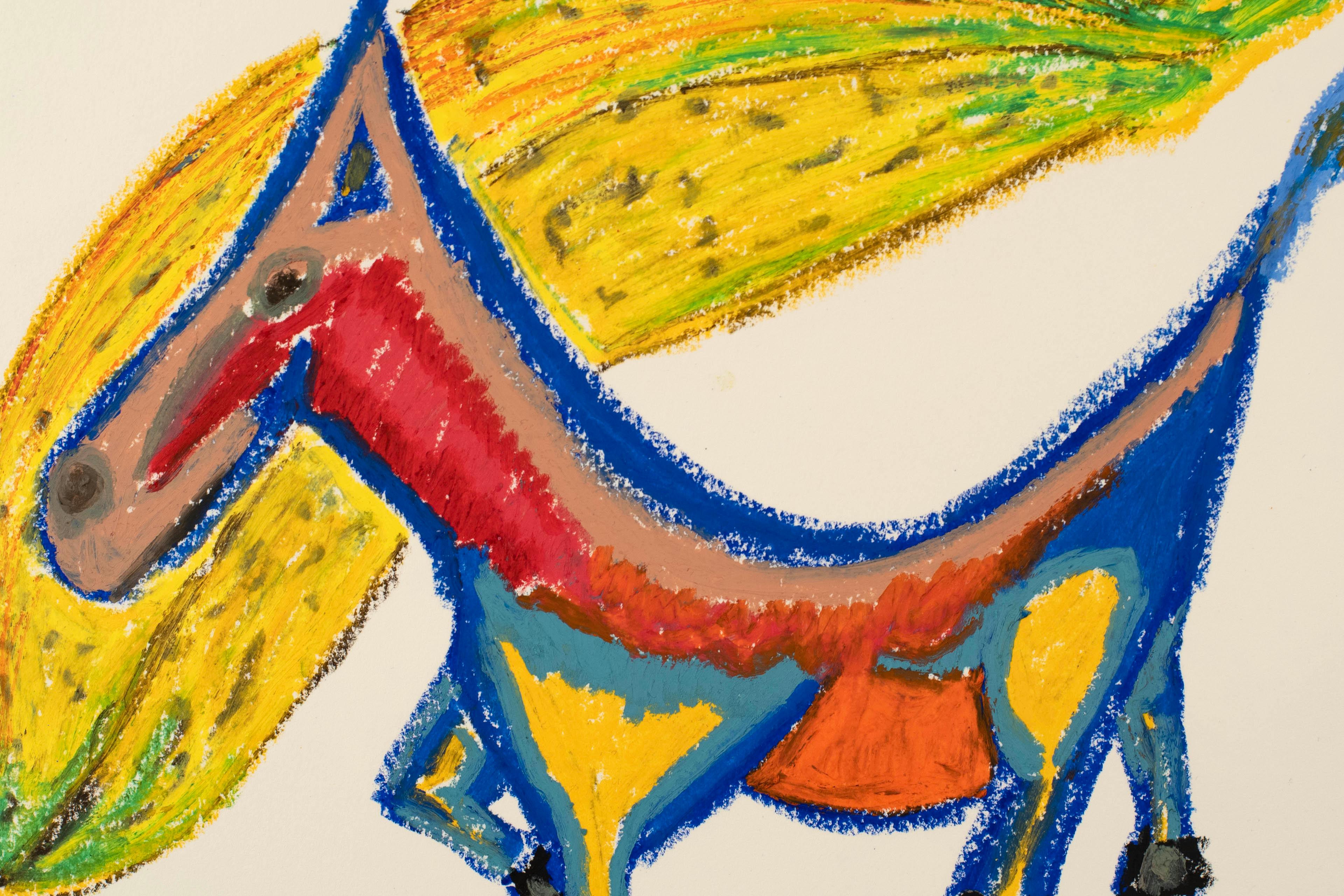 Banana Horse - Art by Dulphe Pinheiro Machado