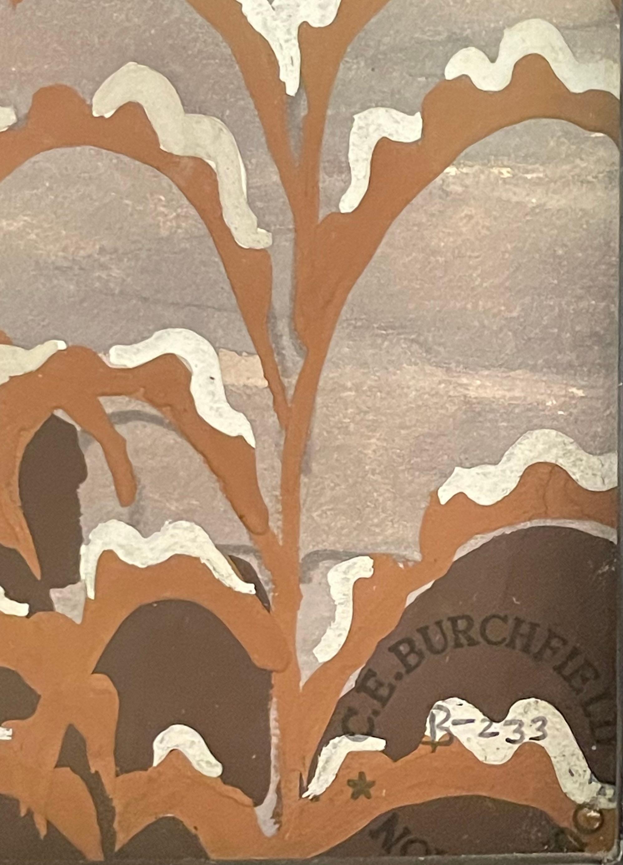 Watercolor and Gouache on Paper, by Charles Burchfield, circa 1925 For Sale 3