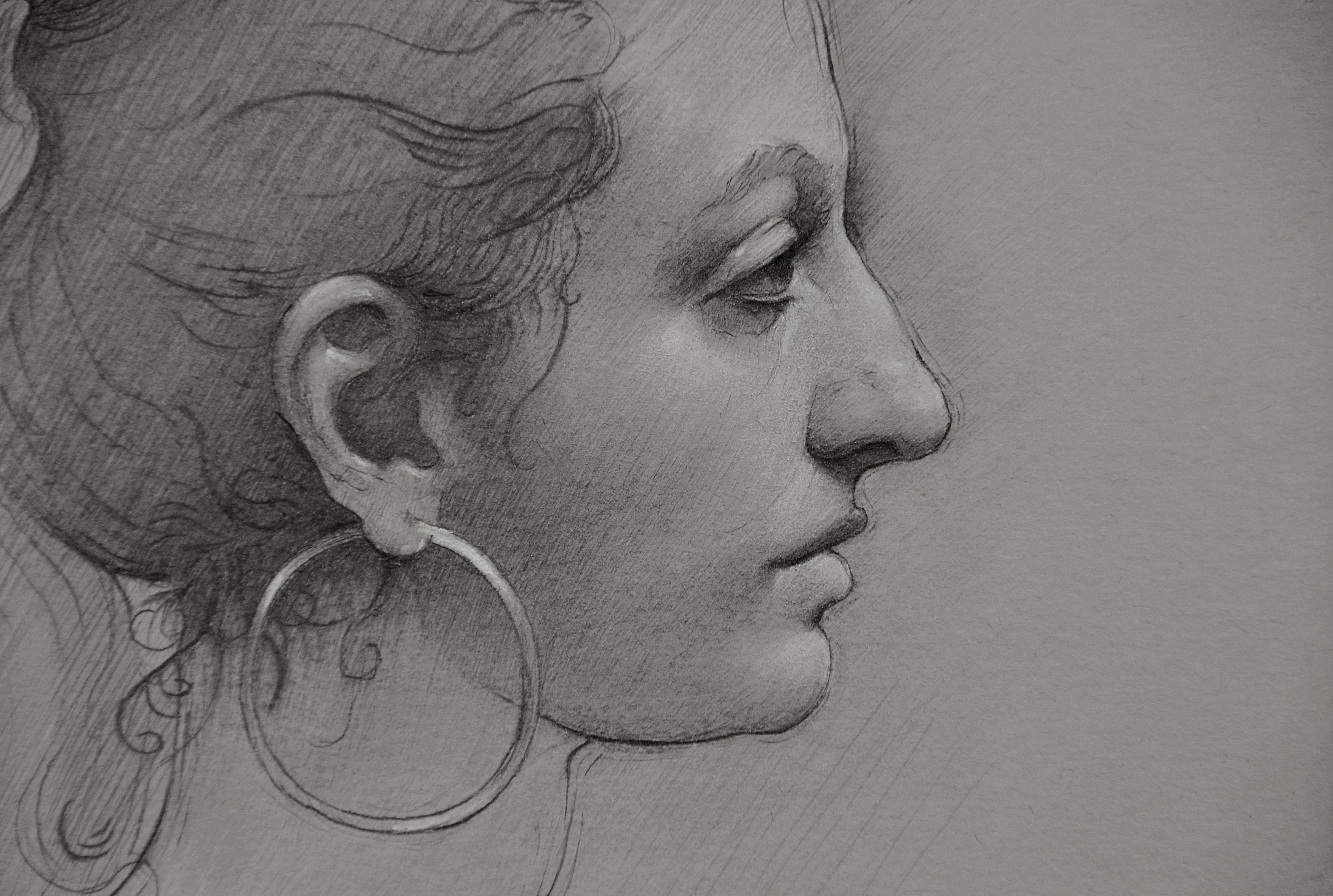 Ritratto di Noemi (Zeitgenössisch), Art, von Justas Varpucanskis