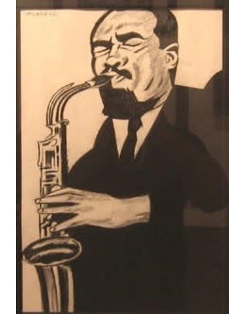 Sax Man - Art by Jay Russell