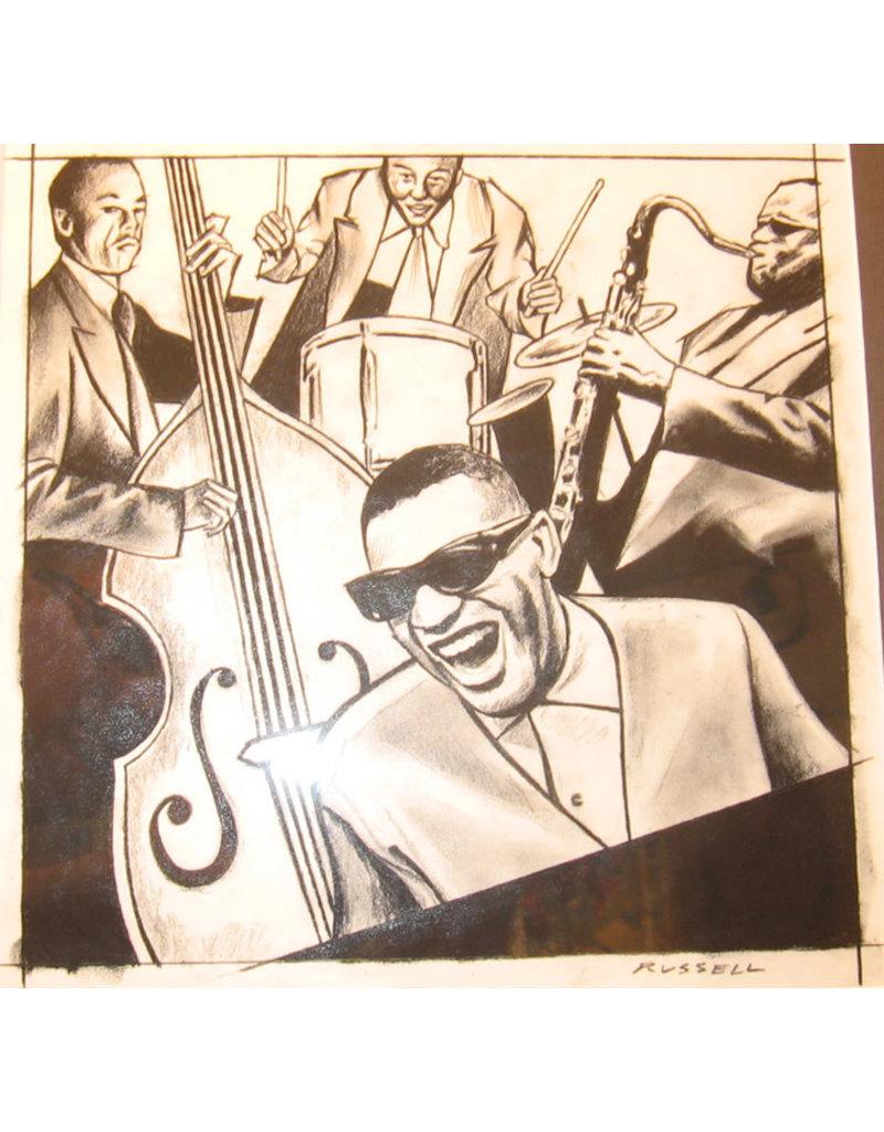 Ray Charles and the Band - Art by Jay Russell