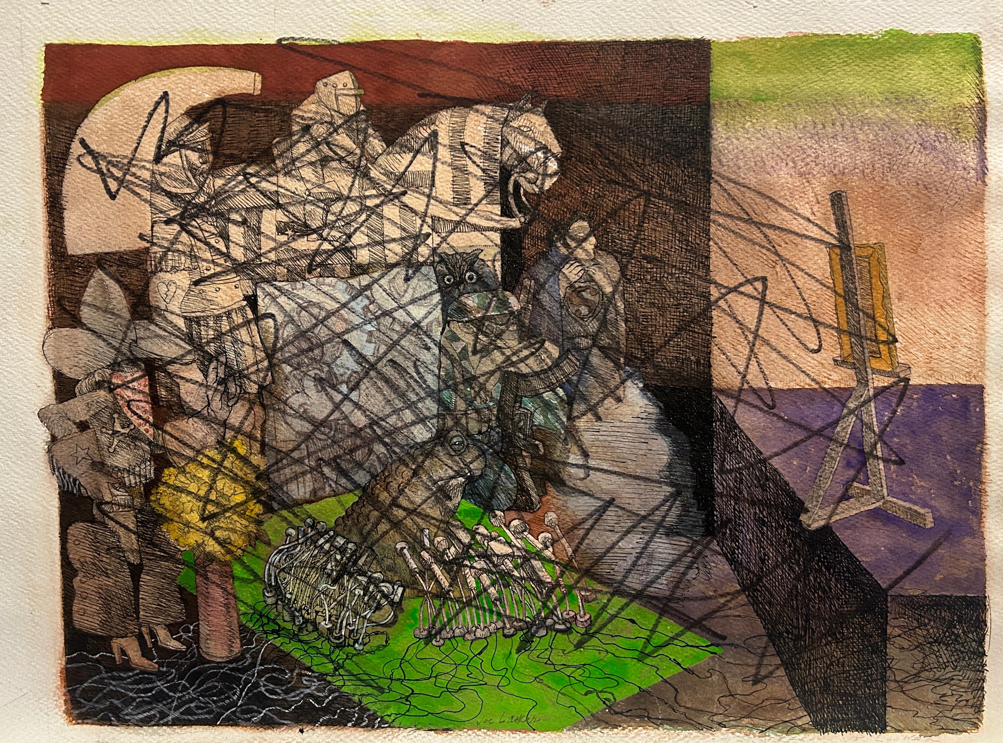 Joe Lasker Animal Art - Owl City