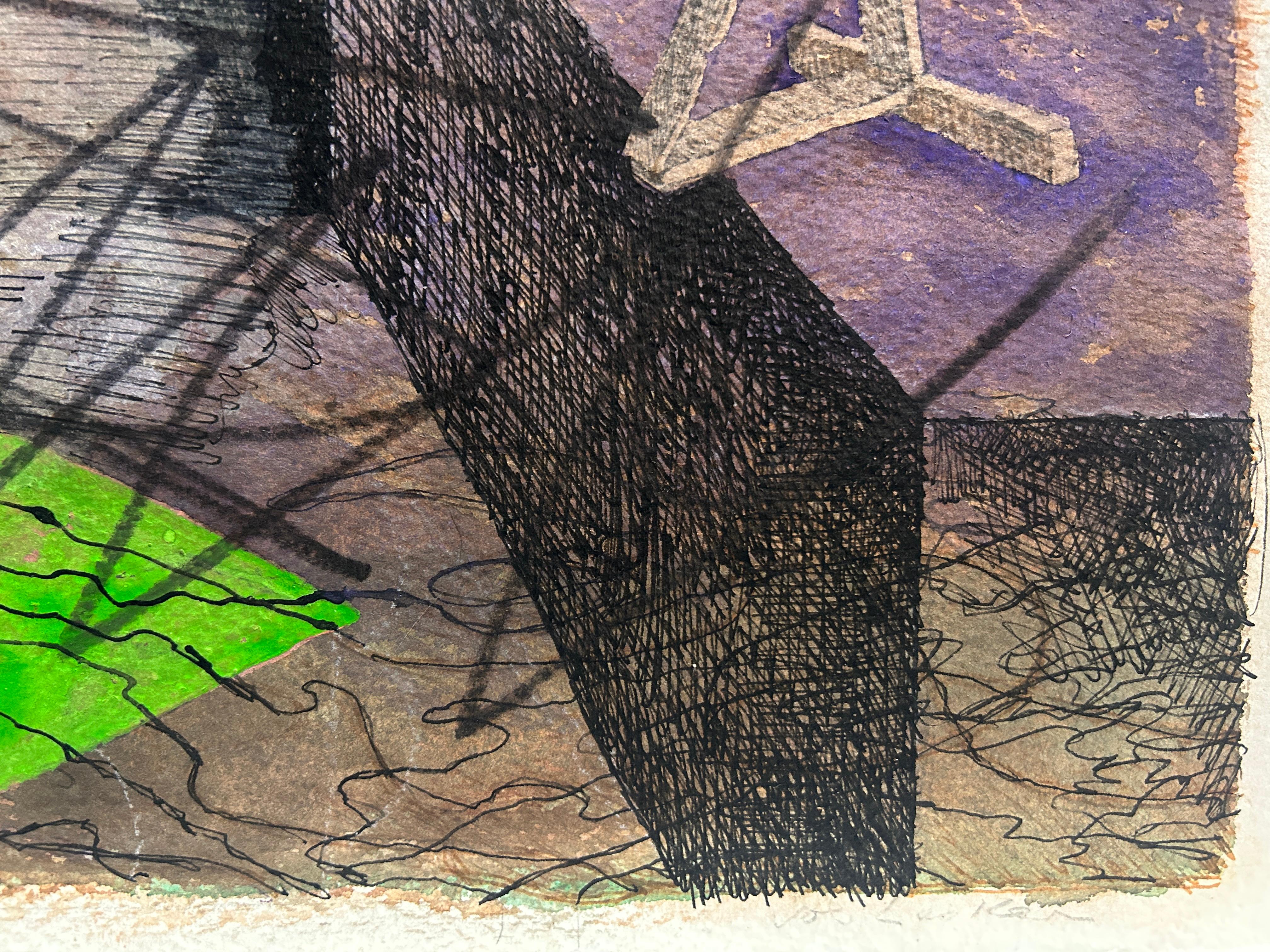 Owl City - Brown Animal Art by Joe Lasker