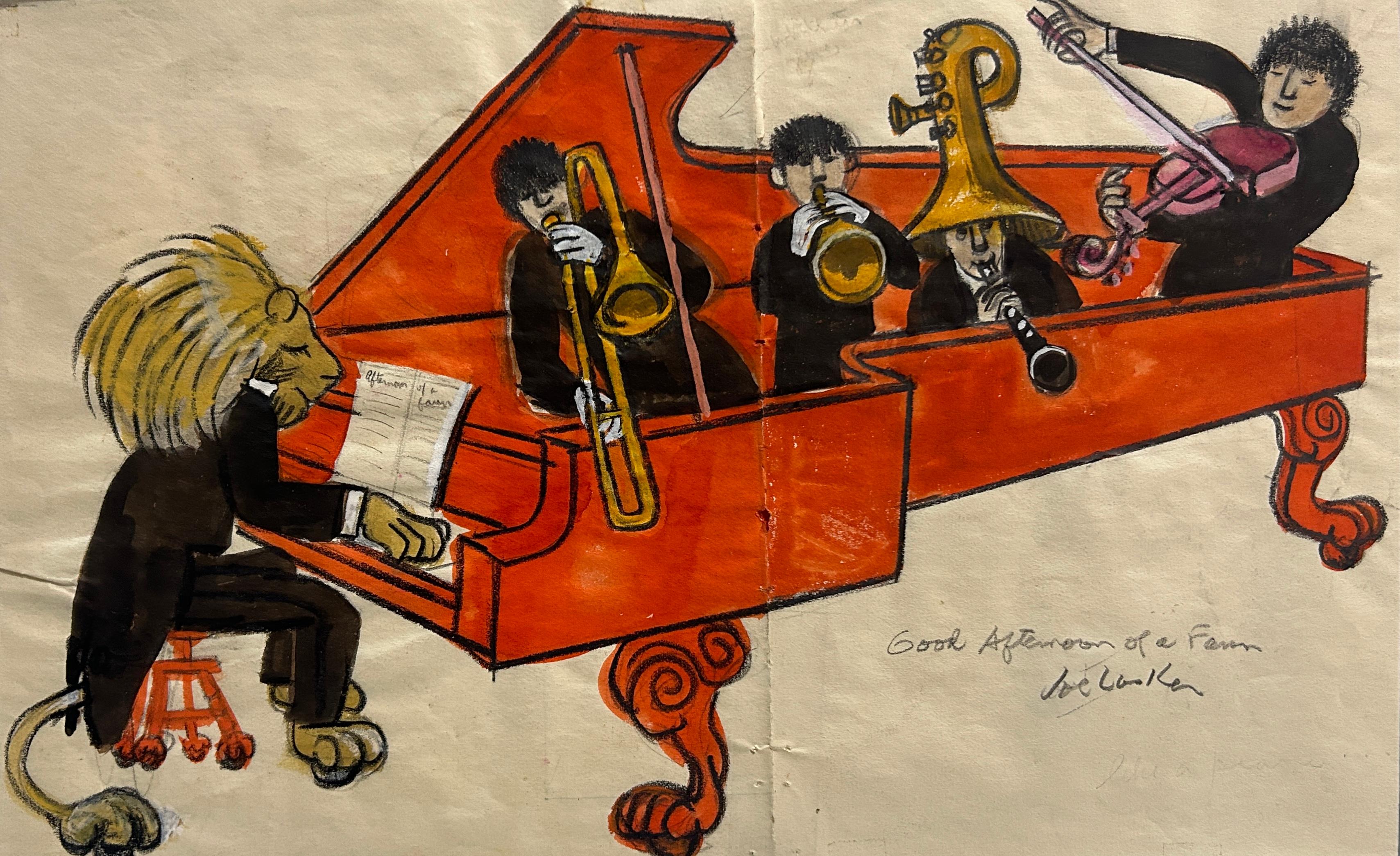 Good Afternoon d'un Faun - Art de Joe Lasker