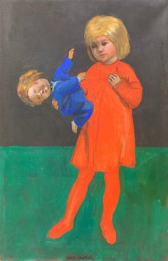 Niña con muñeca