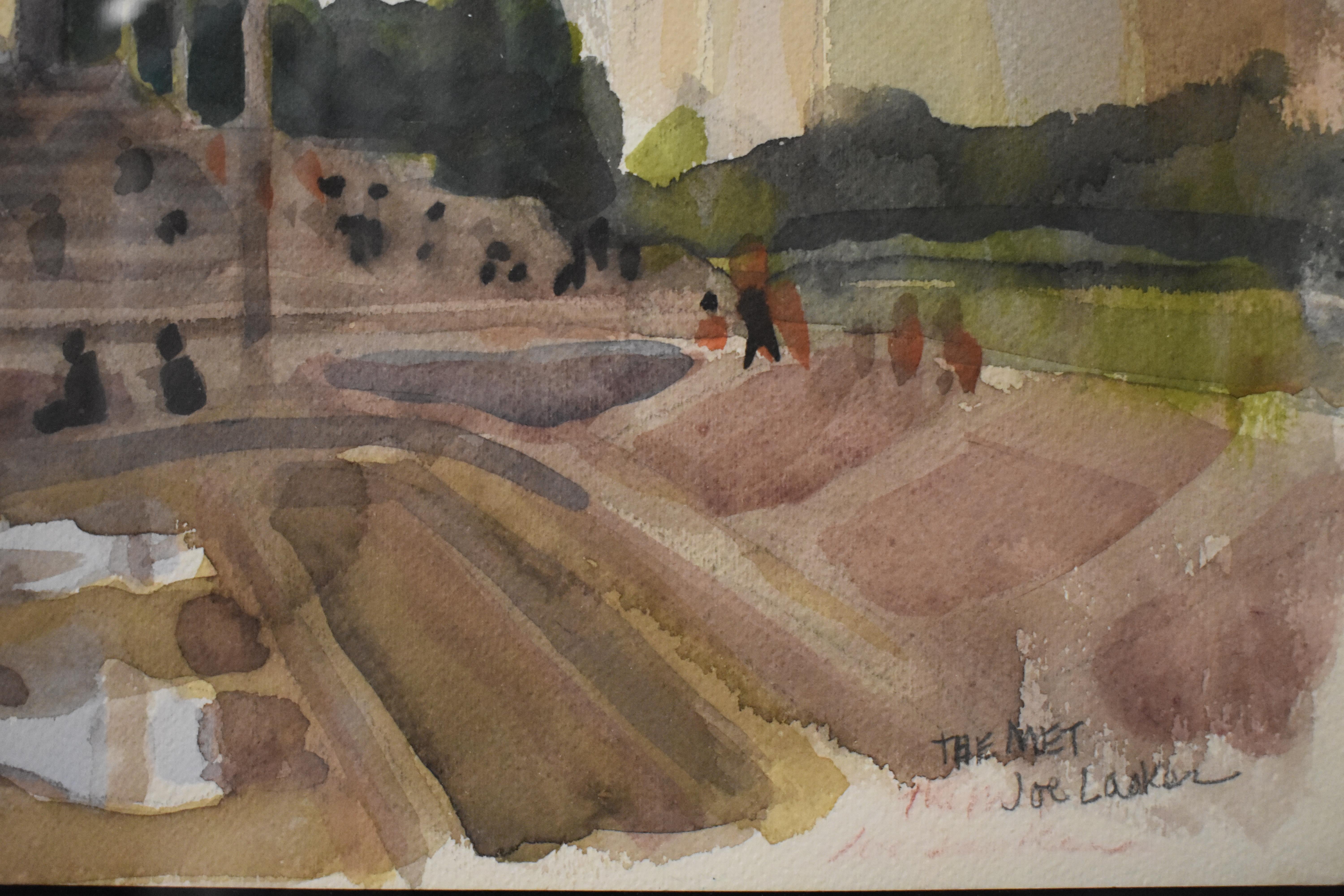 Il Met - Landscape Art Grigio di Joe Lasker