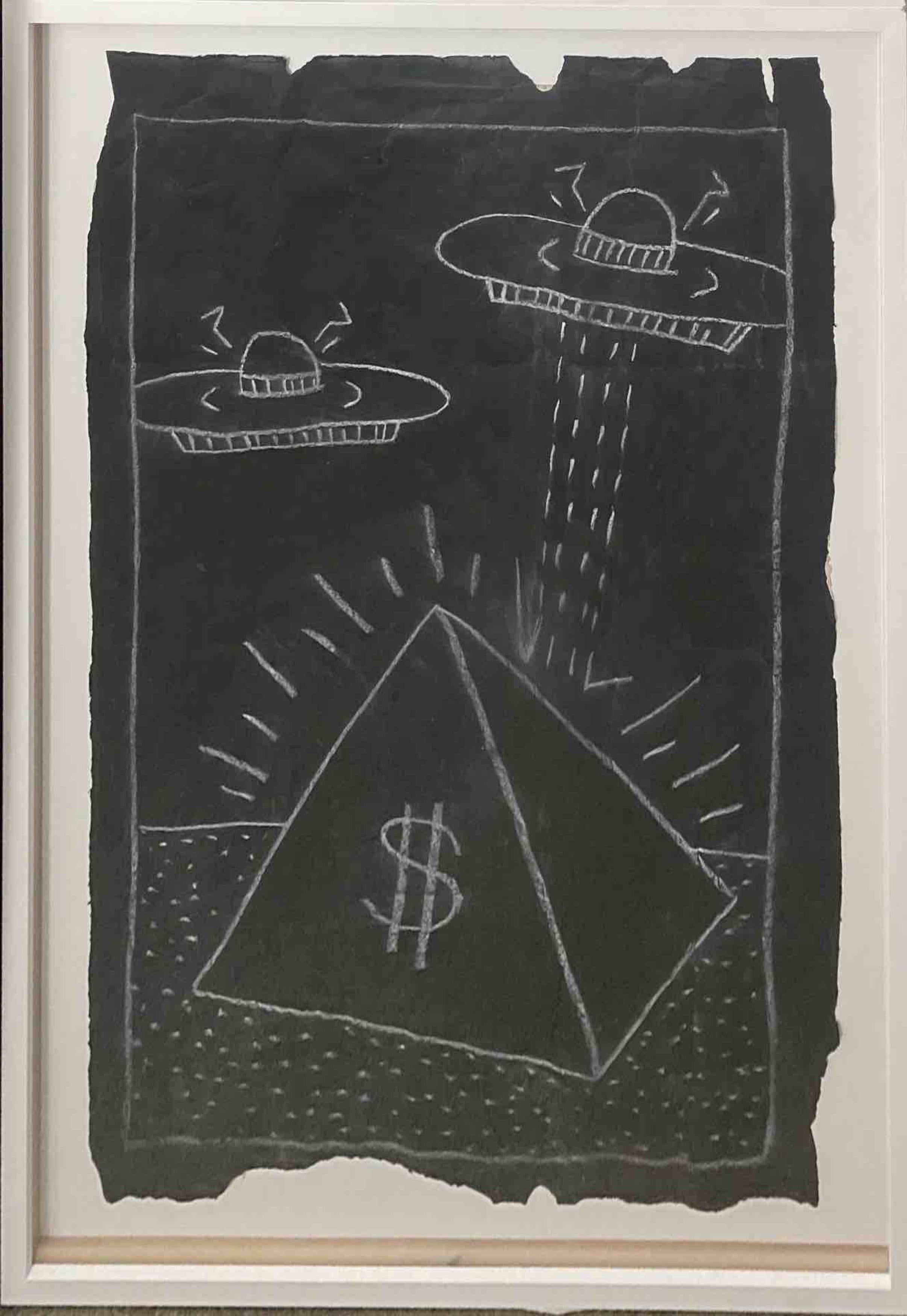 Keith Haring - Untitled (14th St. Underground Railway Drawing), 1980 ...