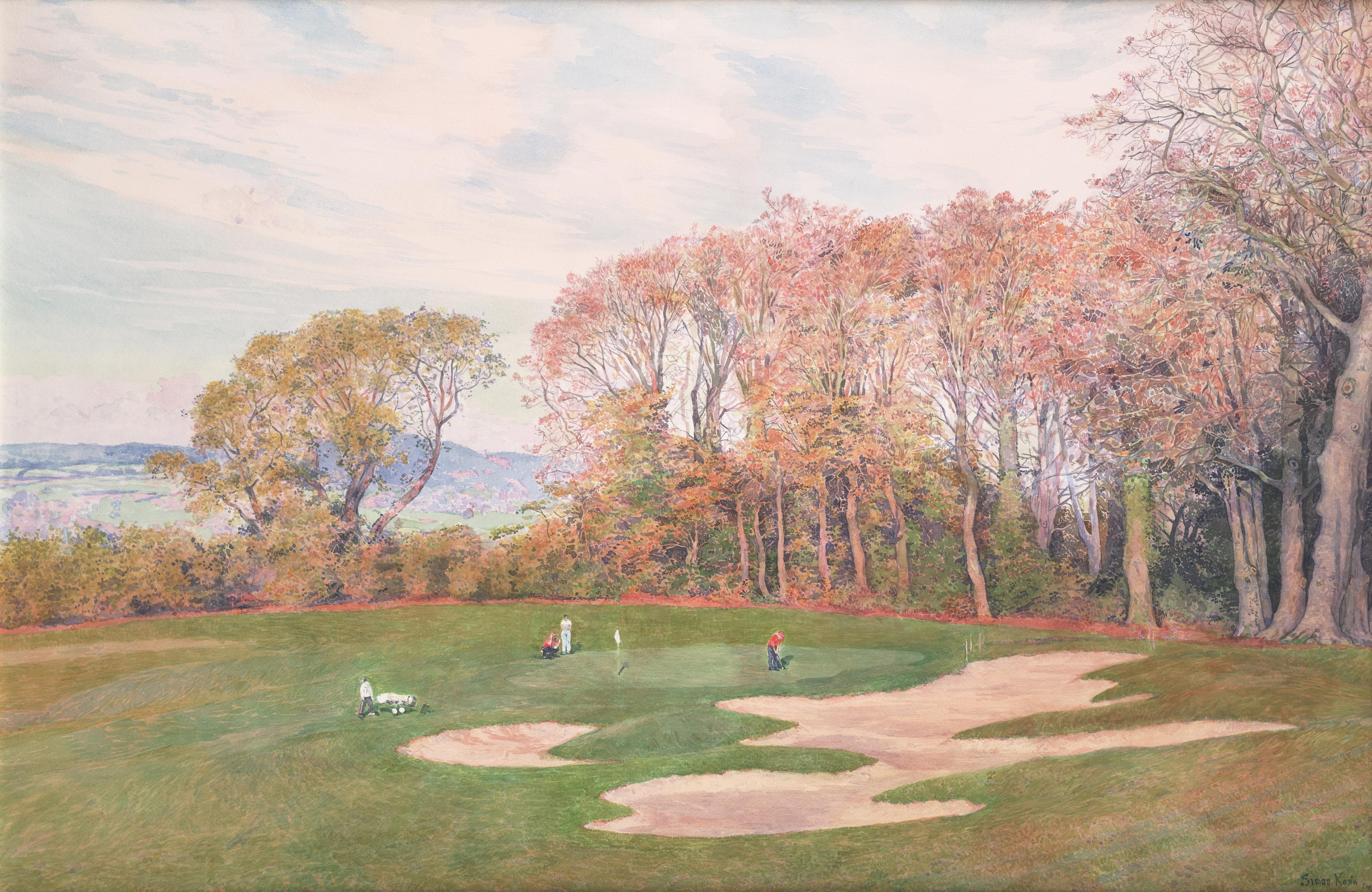 Simon Kozhin Landscape Art – Powers-Court Estate. Golf spielen