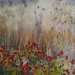 August, soft pastel drawing, Nature Collection