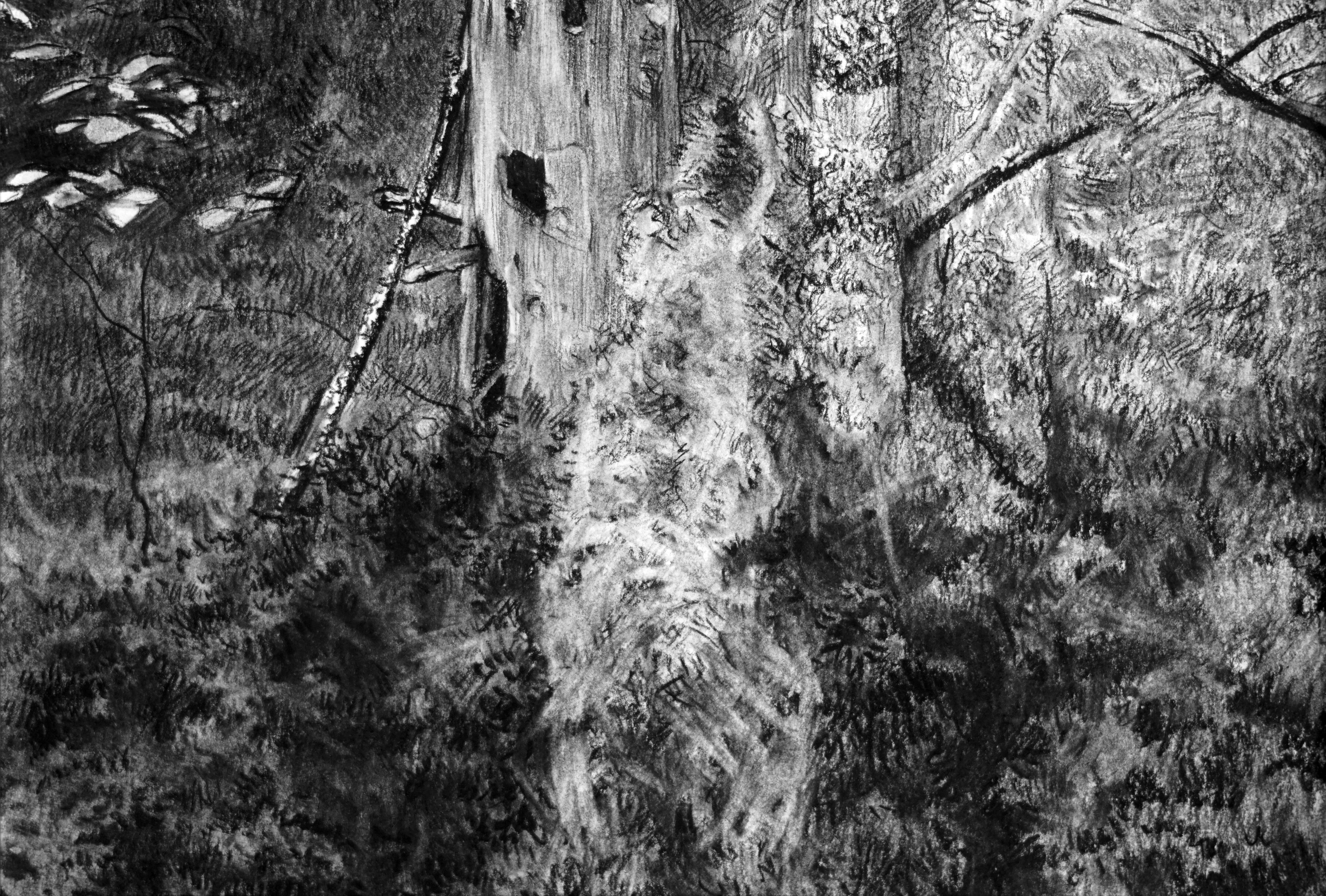 Dead tree - Realist Art by Simon Kozhin