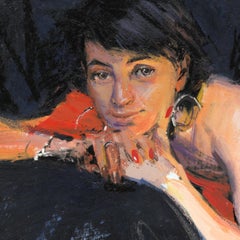 Sonnenreflex vor Sonnenuntergang