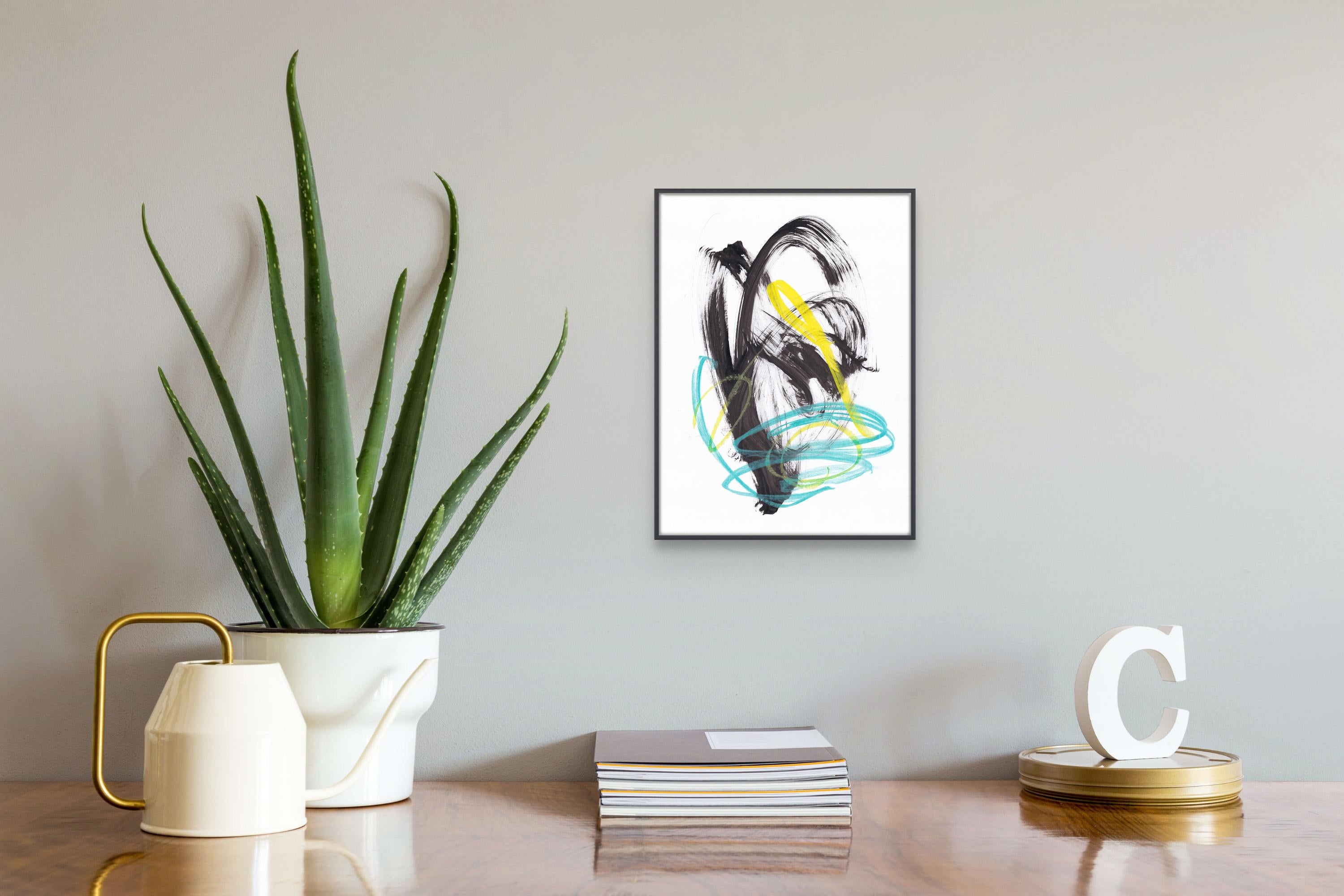 Abstract gestural drawing. Bright Dynamics. For Sale 1