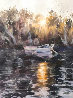In silenzio Pittura ad acquerello