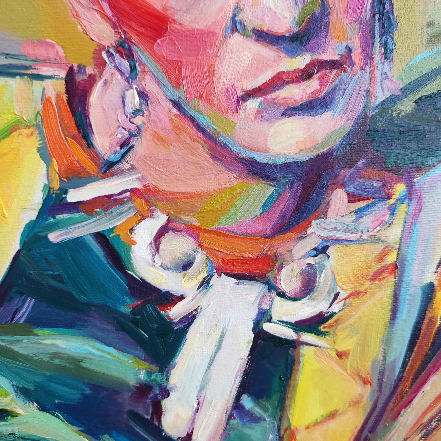 Frida - Painting Moderno de Julia Ruf