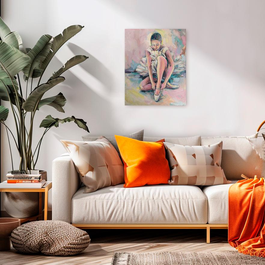 Jeune ballerine - Moderne Art par Julia Ruf