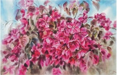 Journée de printemps Peinture à l'aquarelle